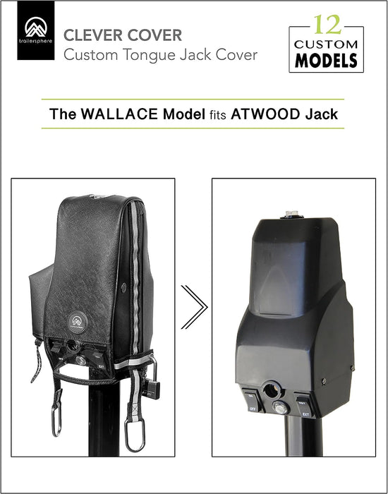 Trailer Tongue Jack Cover