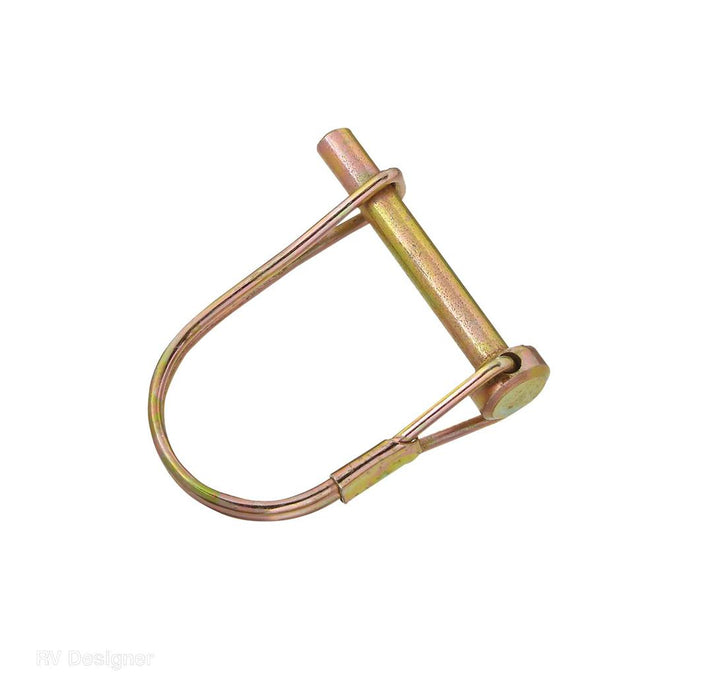 RV Designer Trailer Coupler Safety Pin Clip