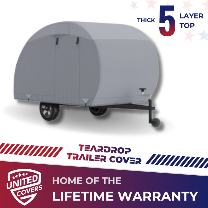 RV Cover for Teardrop Trailer