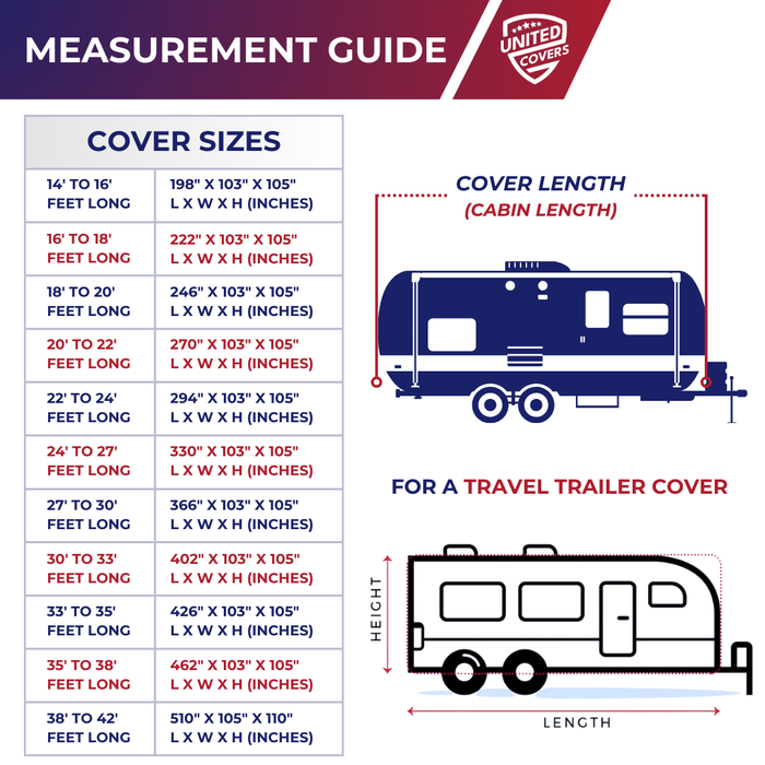 RV Cover for Travel Trailer