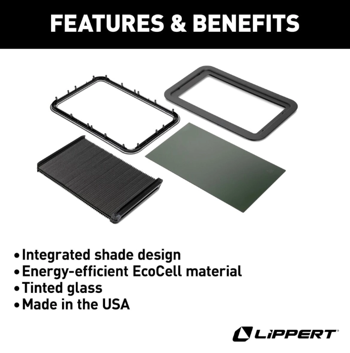 LCI Entry Door Window Shade Thin Shade ™