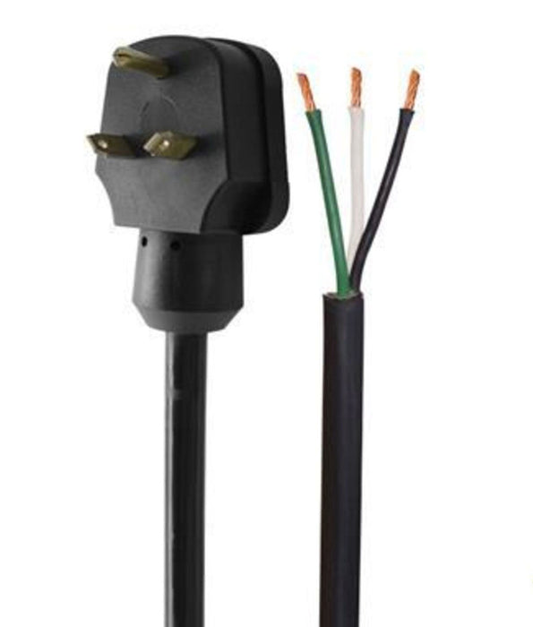 18 inch Power Supply Cable w/ Male Plug End