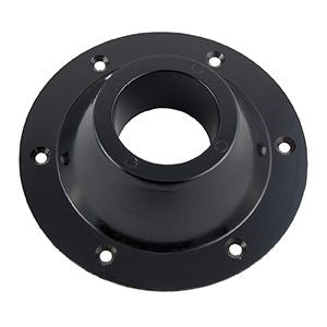 AP Products Round Surface Mount Table Leg Base - Black