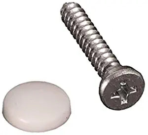 Screw; Use With Dashboard; With White Cap; Set Of 14