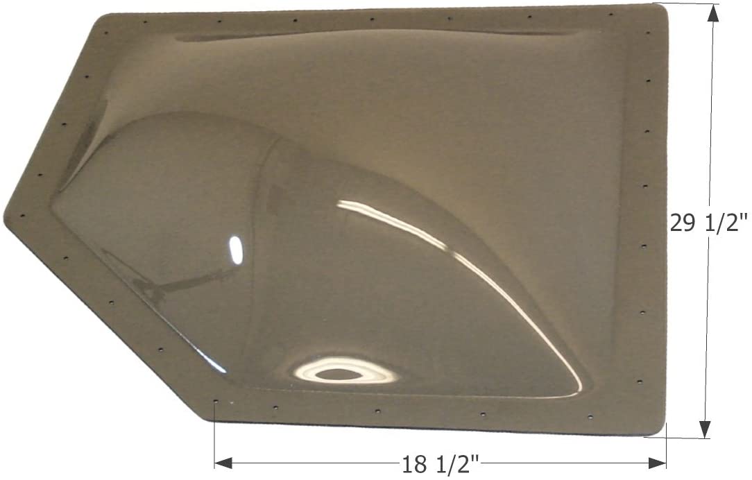 Skylight; 4 Inch High Bubble Type Dome; Neo Angle; For 25-1/2 Inch Length x 14-1/2