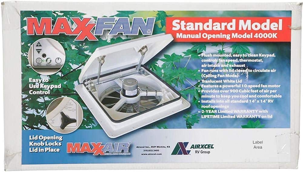 Max Fan Rv Parts Roof Vent; MaxxFan® Plus — RV Parts To Go