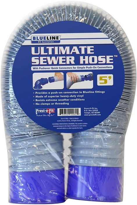 Sewer Hose; Blue Line