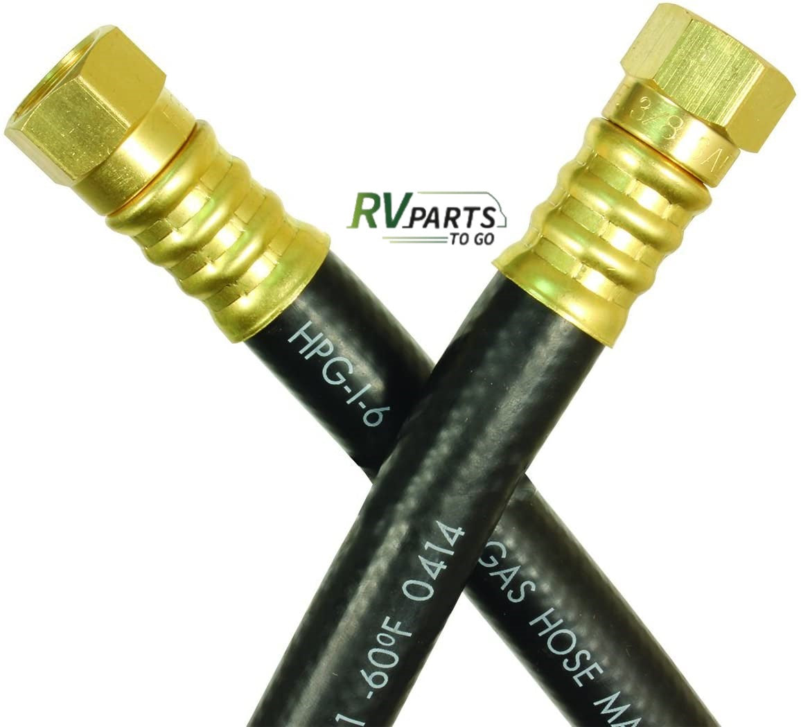 Propane Hose; 3/8 Inch Inside Diameter Rubber Low Pressure Supply Hose ...