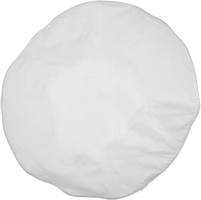 Spare Tire Cover; Fits 29 Inch Diameter Tires Polar White