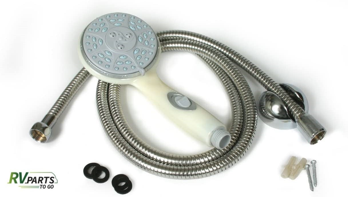 Shower Head; Hand Held With 60 Inch Hose