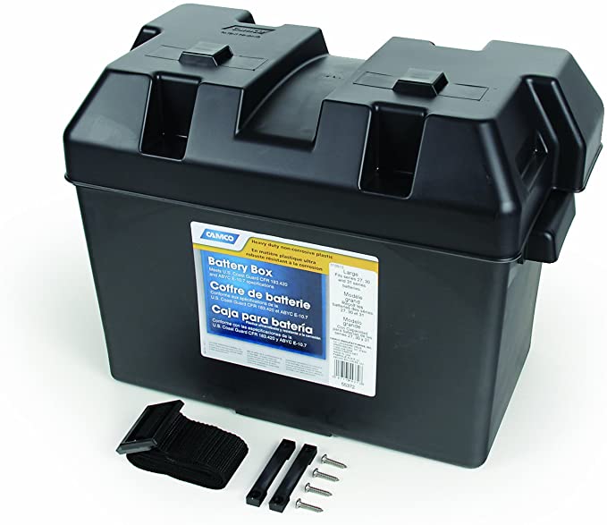 Battery Box; Fits Group 27 Batteries