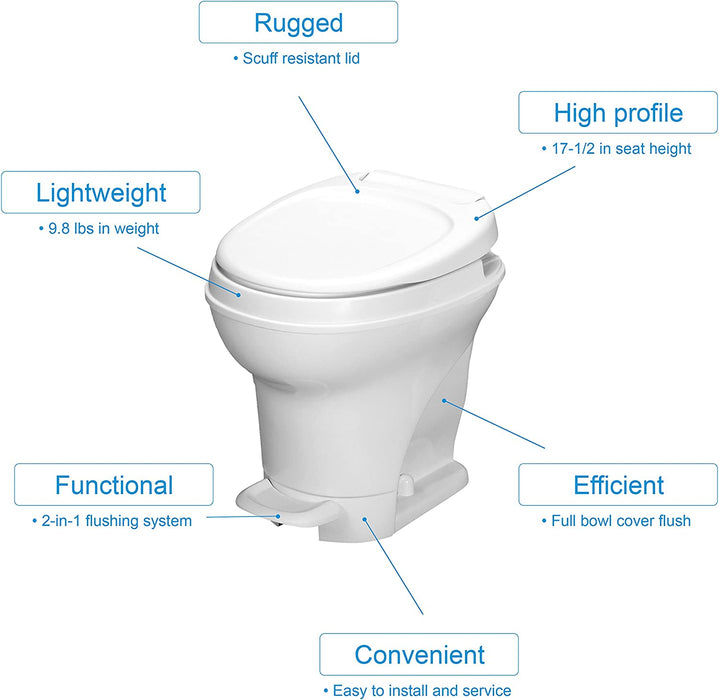 Toilet; Aqua-Magic ® VI; Permanent