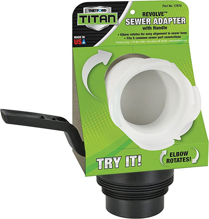 Sewer Hose connector Titan — RV Parts To Go
