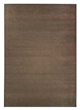 Crystal Art Gallery 81-1519 Carpet 2-1/2 Foot x 7 Foot Solid Espresso Washable And Nonslip