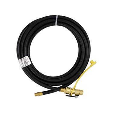 Marshall Excelsior  Propane Hose Propane Feed Hose Use To Connect Low Pressure Gas Appliance To LPG Cylinder Quick Disconnect 1/4 Inch FNPT With Cap x 1/4 Inch MNPT Without Regulator 72 Inch Length