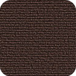 Prestofit  Entry Step Rug Outrigger  Fits Manual And Electric Steps 18 Inch Width Chocolate Brown Micro-Ribbed Textured With Springs