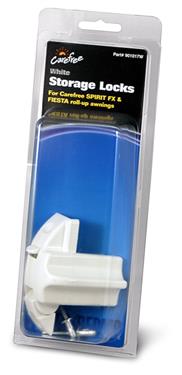 Carefree RV  Awning Travel Lock For Use With Spirit FX or Fiesta Awnings White