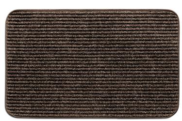 Prestofit  Door Mat RUGGIDS For Indoor Use 19 Inch x 30 Inch Sierra Brown Olefin With Solid Rubber Backing