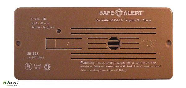 Safe-T-Alert Propane Leak Detector Brown