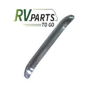 Drip Rail; Tear Drop Type; 74 Inch Length; Mill; Aluminum
