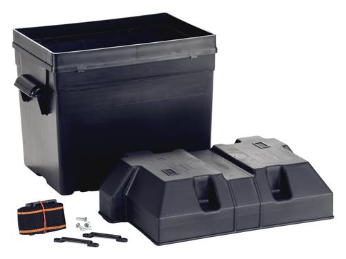 Battery Box; Fits 6 Volt Golf Cart Battery