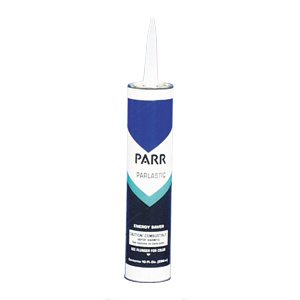 Parr Tech 13-0777 Caulk Sealant PARLASTIC  Non-Sag Liquid Paintable Aluminum 10 Ounce Cartridge Single