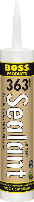 Accumetric 13-0748 Caulk Sealant BOSS  Paintable Off White 10.1 Ounce Tube Single