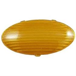 LaSalle Bristol 13-3749 Porch Light Lens Replacement For Gustafson Lights AM4032 And AM4033 Oval Shape Amber Snap-On