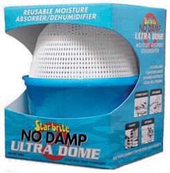 Dehumidifier; No Damp Ultra Dome; Granules In Bucket; 24 Ounce; Refillable