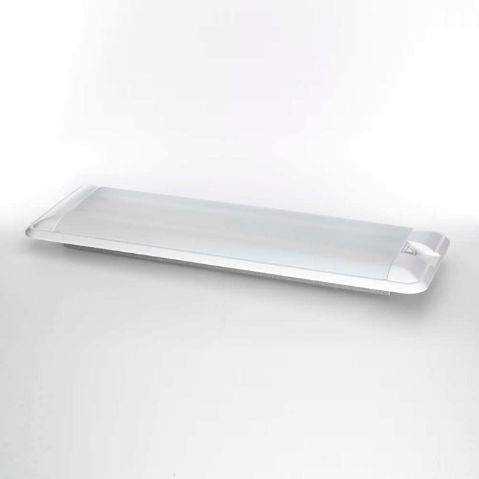 Thin-Lite 18-0835  LED Interior Light- 72 LED Panel 21.825 Inch Length x 7.30 Inch Width x 1.75 Inch Height 14.4 Watts 12 Volt DC With Switch Ballast