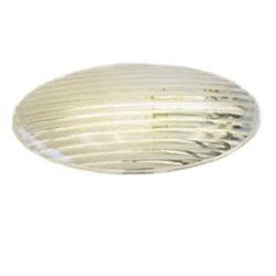 LaSalle Bristol 13-3748 Porch Light Lens Replacement For Gustafson Lights AM4032 And AM4033 Oval Shape Clear Snap-On