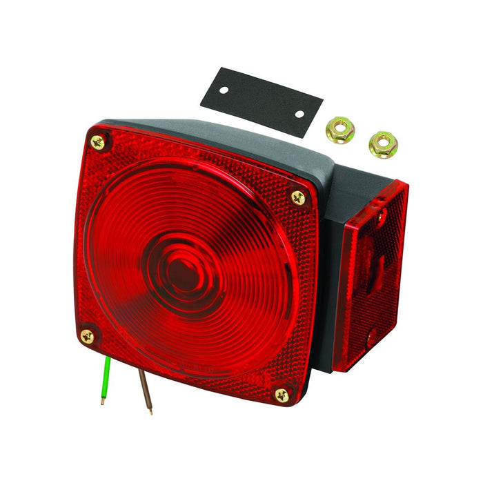 Bargman 18-0280 Trailer Light 6-Function Tail Light Red Lens 5-1/4 Inch X 4.66 Inch X 3.76 Inch Size