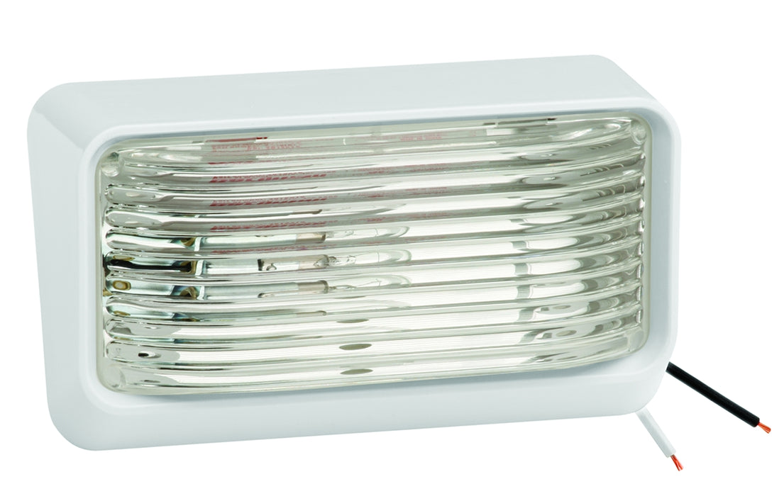 Multi Purpose Light Bulb 78 Series 5-15/16 Inch X 3-1/2 Inch X 2 Inch Size Clear Lens With White Base