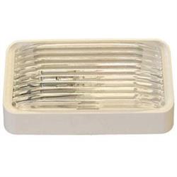 LaSalle Bristol 00-4771 Porch Light Incandescent Bulb Rectangular Shape 5-3/4 Inch Length x 3-1/2 Inch Width x 2-1/4 Inch Depth Clear And Amber Lens Without Switch