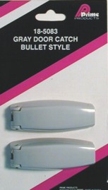 Prime Products Baggage Door Holder, Bullet Style, Gray, 1/pr