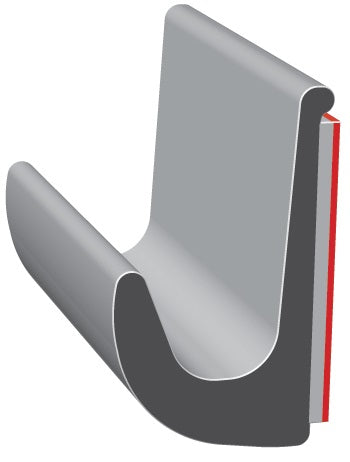 Drip Rail; Use With RV Roof Edge; 10 Foot Length; Black