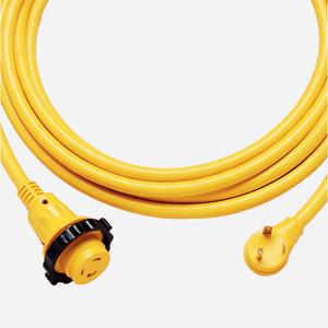 Marinco 30amp 30ft Power Supply Cord w/ Twist Lock End